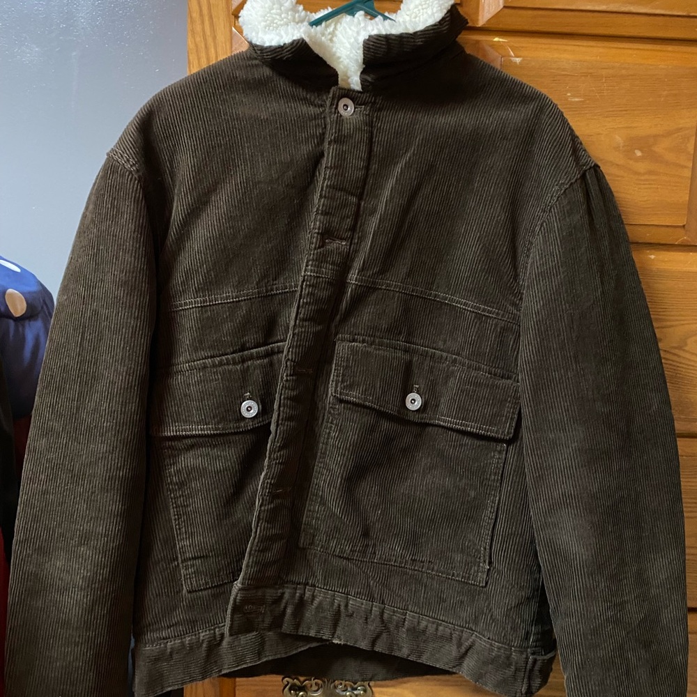 H&M corduroy jacket size medium men’s